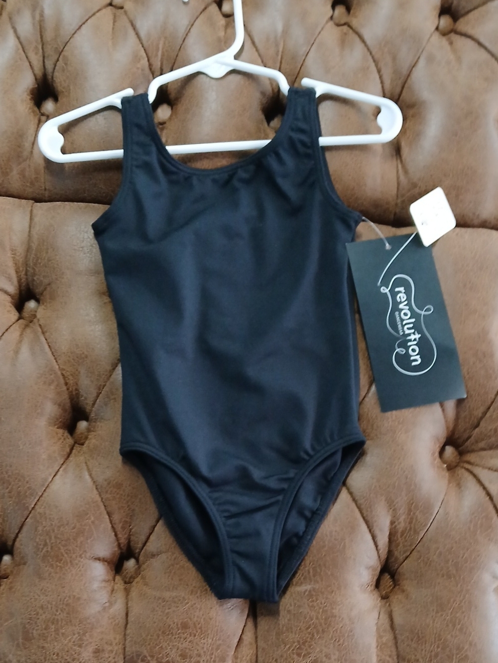 Revolution Girls Black Classic Leotard